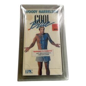 Cool Blue VHS Movie Starring Woody Harrelson‎ Epic Home Video 1990